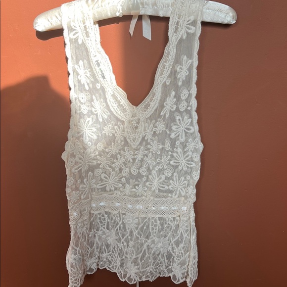 Sheer lace top - Picture 3 of 6